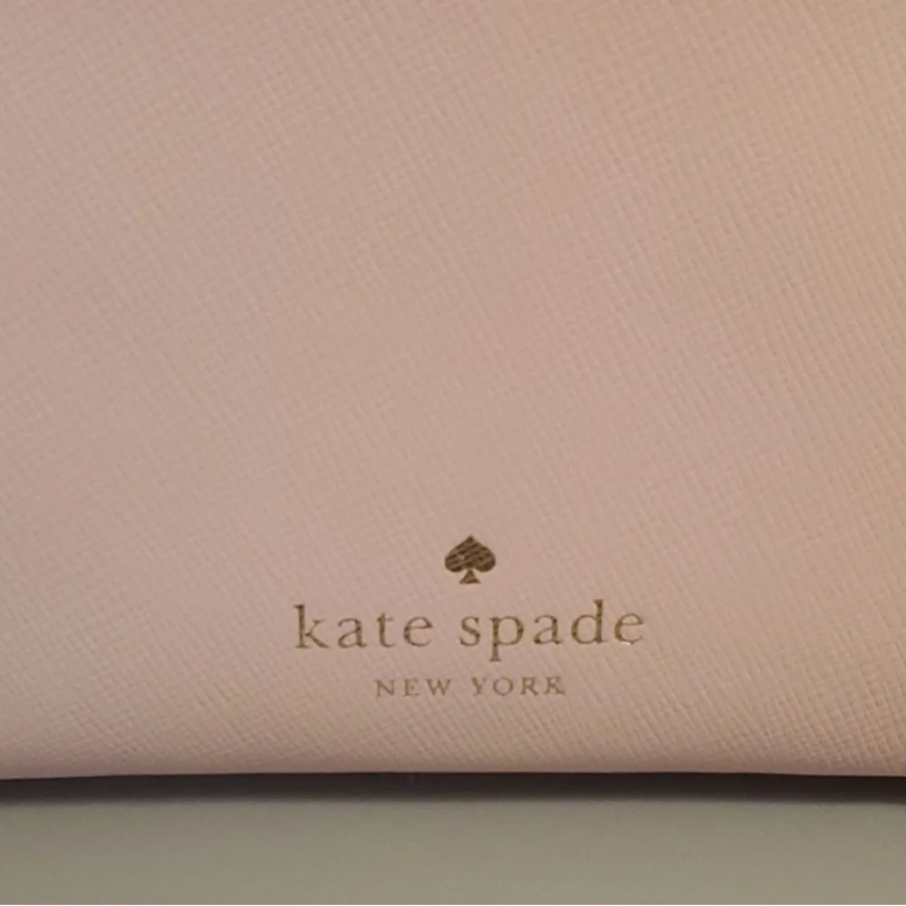 Kate Spade Hot Pink and Pink 2 In One Crossbody/Clutch Red. - Picture 3 of 6